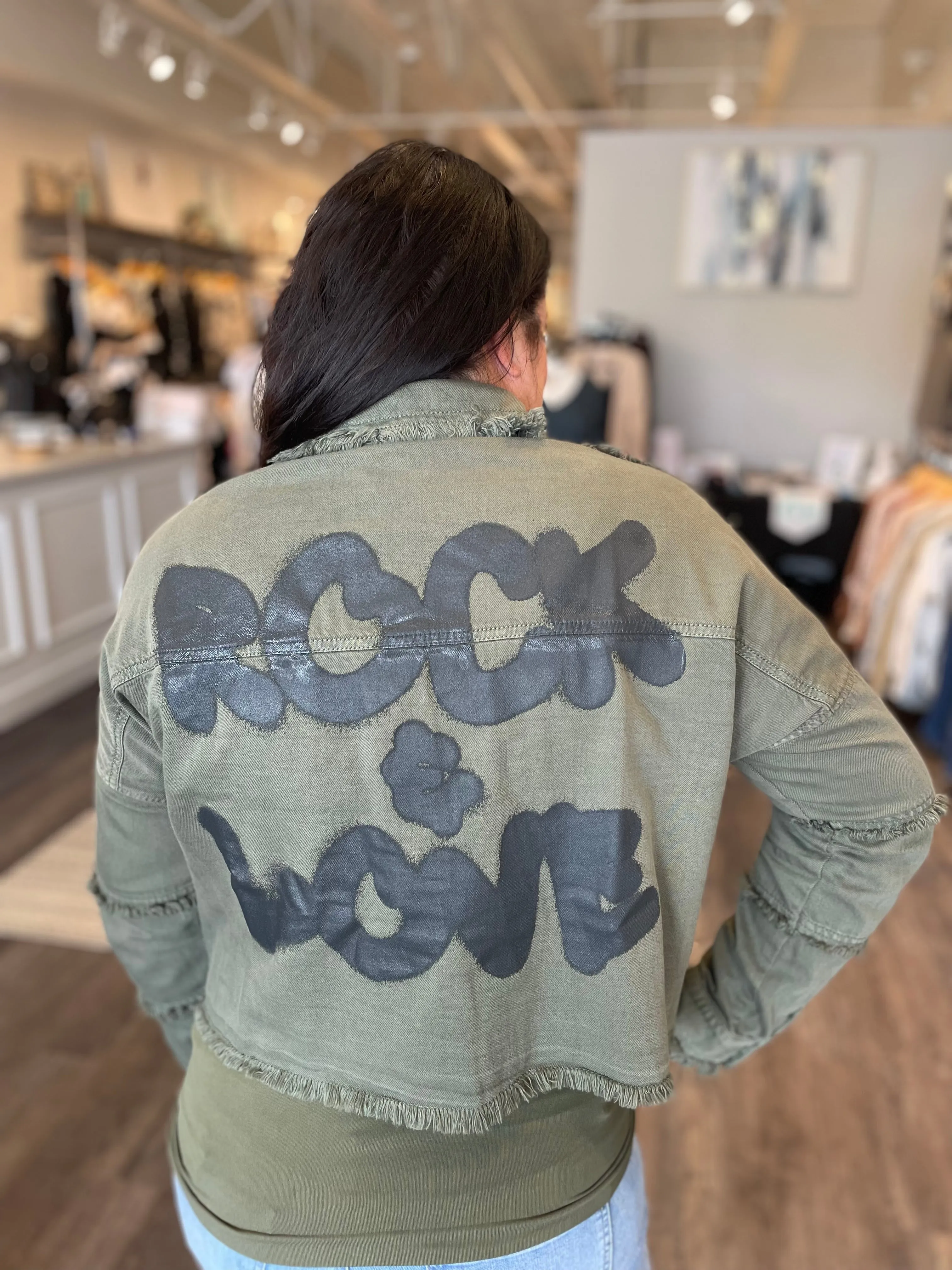 Cropped Rock & Love Jacket - HQ
